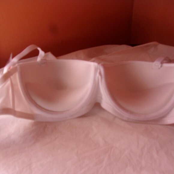 Youmita White Convertible Demi 38B Push Up Bra w/ Multiway Straps NWT - Picture 8 of 12
